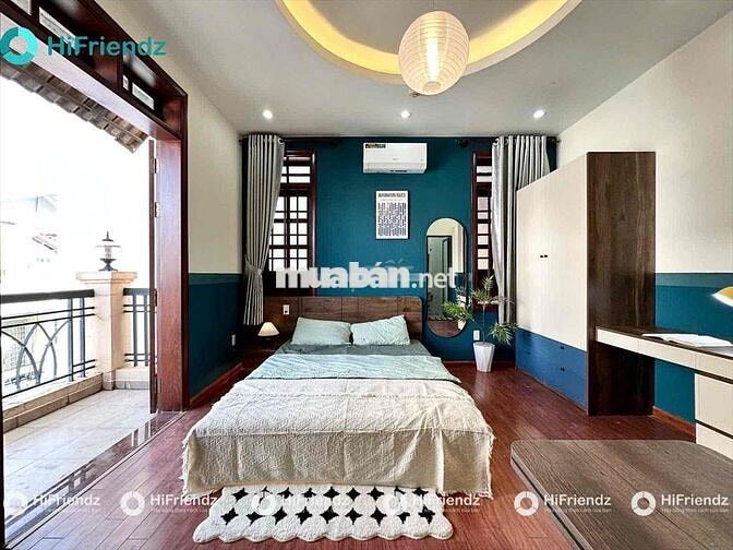 STUDIO CỬA SỔ BAN CÔNG FULL NỘI THẤT GẦN ĐH VĂN LANG - CÔNG NGHIỆP