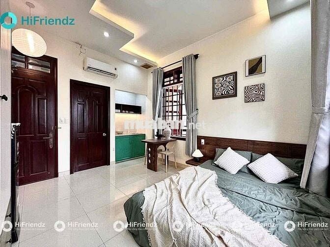 STUDIO CỬA SỔ BAN CÔNG FULL NỘI THẤT GẦN ĐH VĂN LANG - CÔNG NGHIỆP