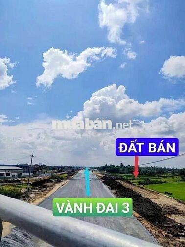 ĐẤT MT VÀNH ĐAI 3- BÌNH MỸ CỦ CHI -2.615M² -NGANG 45M- GIÁ 7.6 TR/M²