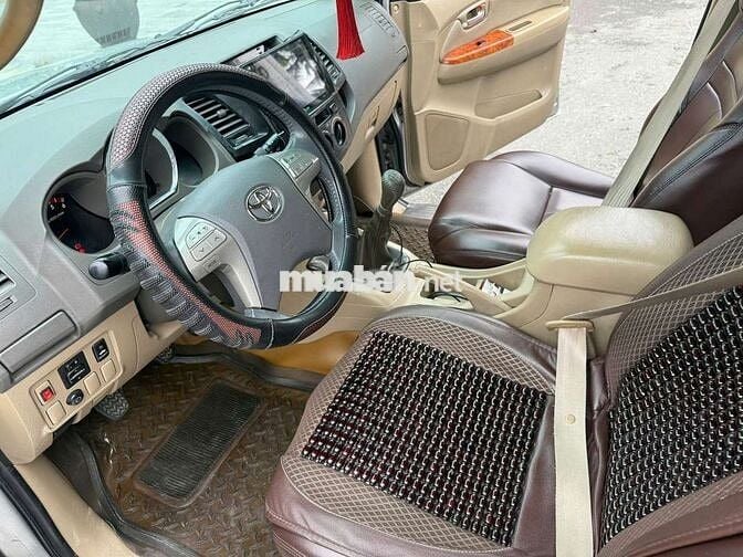 Toyota Fortuner 2009 Số sàn Bạc