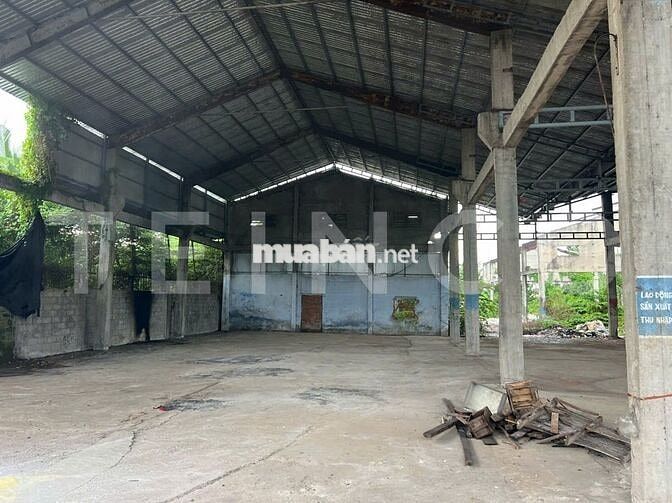 Kho xưởng bãi, văn phòng, khuôn viên 7.000 m² Quốc Lộ 91, lộ Container