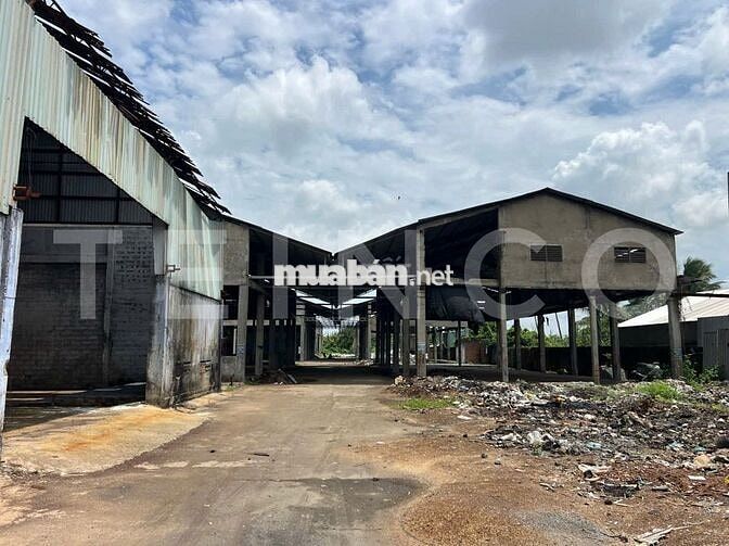 Kho xưởng bãi, văn phòng, khuôn viên 7.000 m² Quốc Lộ 91, lộ Container