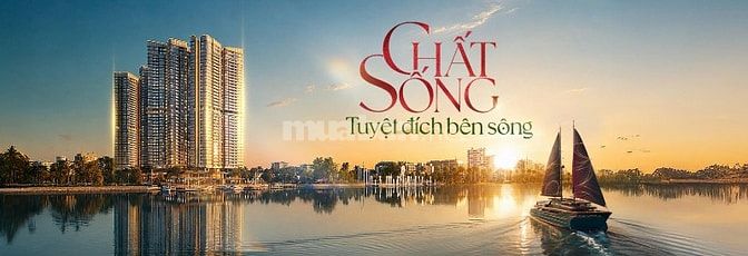 Sở hữu CH ven sông SaiGon ngay bến du thuyền chỉ 48tr/m2 TT nhẹ 15%