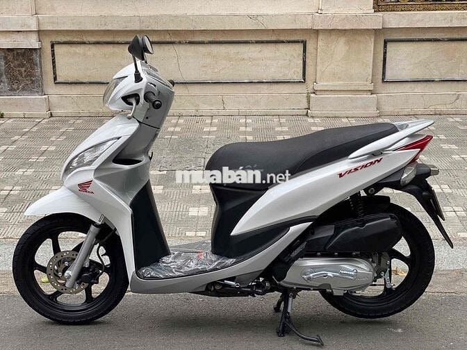 Honda Vision Fi Trắng máy rin êm ,sạch đẹp