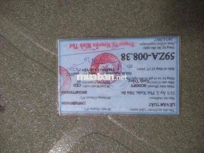 nhà dư dùng ban bớt xe Honda Scoopy may em mạnh