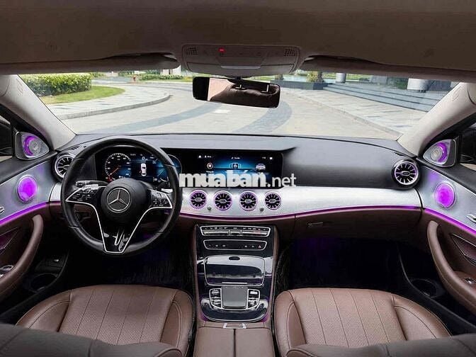 Mercedes E180 sx 2021 up E300 full đồ ghế da nâu