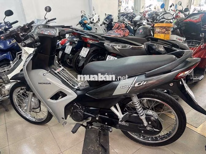 Wave A 2024 bản đặc biệt Xám bạc. xe cực đẹp