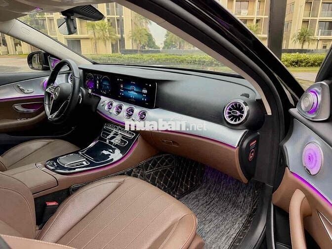 Mercedes E180 sx 2021 up E300 full đồ ghế da nâu