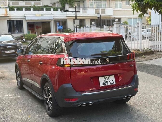 🔴 Peugeot 5008 AL 2021 Đỏ mận 34.319 km