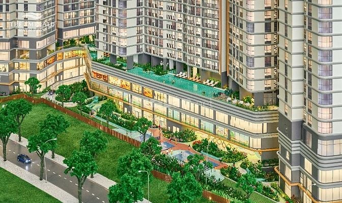 Căn 2PN2WC The Emerald River Park 3,5 tỷ sở hữu căn hộ Bến du thuyền