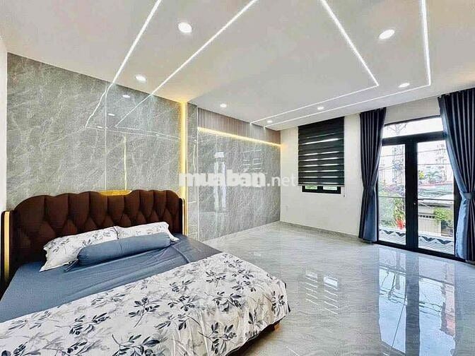 cho thuê nhà đường số 18 p8 (4,3x16) 3 lầu , 4pn , 3wc  nt như hình