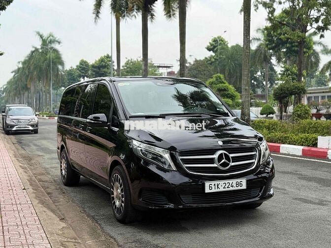 Mercedes Benz V220D 2015 Đen Tây Ban Nha