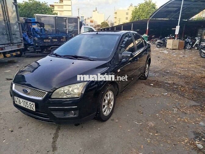 Ford Focus 2007 Số sàn Đen 1 đời chủ