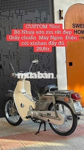 Honda Cub 50cc 50cc Xanh lá, Trắng Nhật Bản