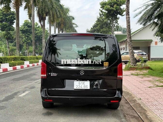 Mercedes Benz V220D 2015 Đen Tây Ban Nha