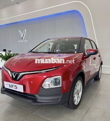 VinFast VF5 2025 Đỏ Hồ Sơ Sẵn bấm biển giao ngay