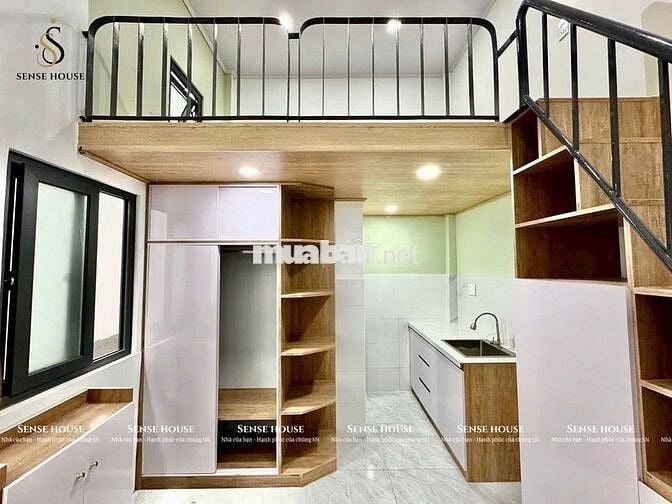 🔥 Duplex Gác Cao 2m | Nhà Mới Xây | Full Nội Thất Cơ Bản