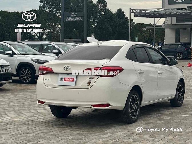 Toyota Vios 1.5E CVT 2021 Trắng 47.000 km