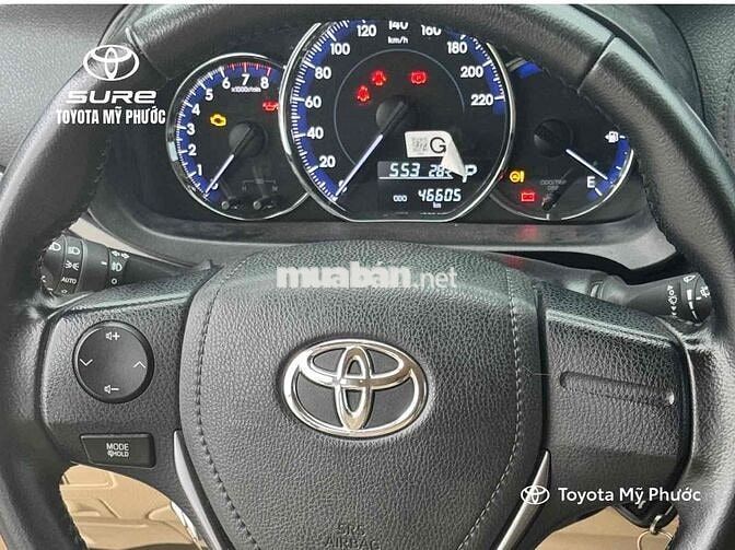 Toyota Vios 1.5E CVT 2021 Trắng 47.000 km