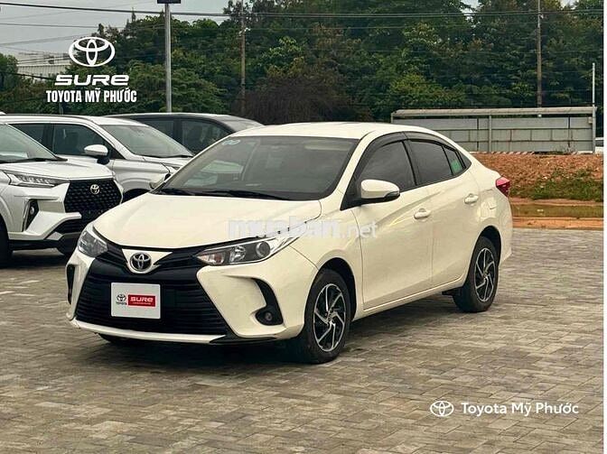 Toyota Vios 1.5E CVT 2021 Trắng 47.000 km