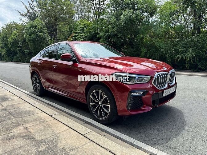BMW X6 xDRIVE 40i M SPORT 2022 Đỏ Mỹ