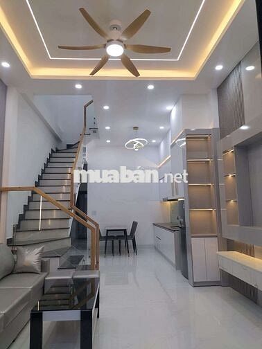 Nhà trệt lầu full nội thất hẻm 385 LHP sát bên ĐH thủ dầu một