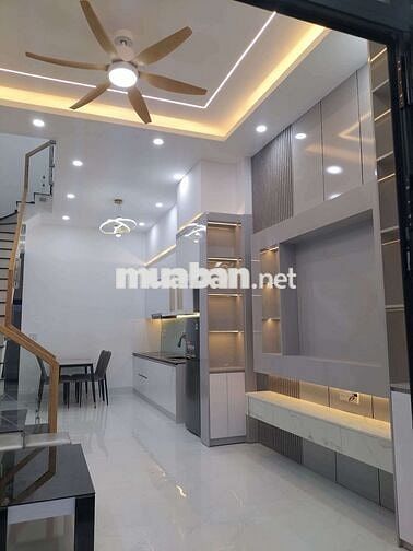 Nhà trệt lầu full nội thất hẻm 385 LHP sát bên ĐH thủ dầu một