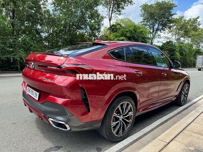 BMW X6 xDRIVE 40i M SPORT 2022 Đỏ Mỹ