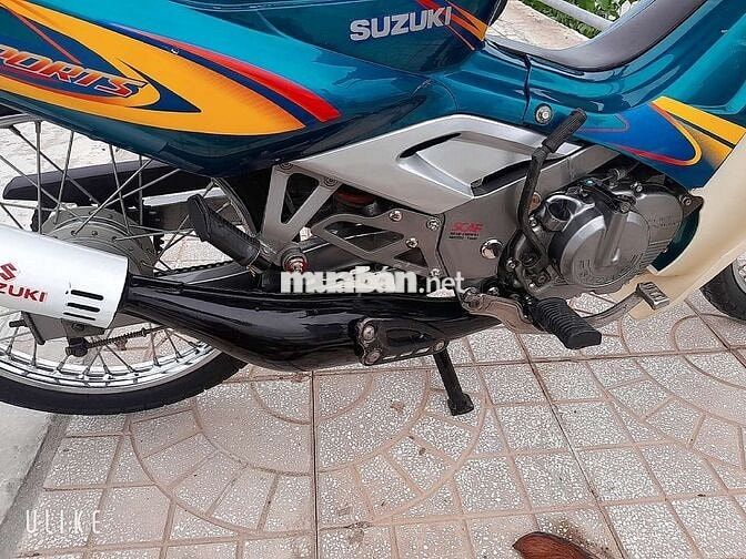 Suzuki Xipo 120 Xanh ngọc, Trắng