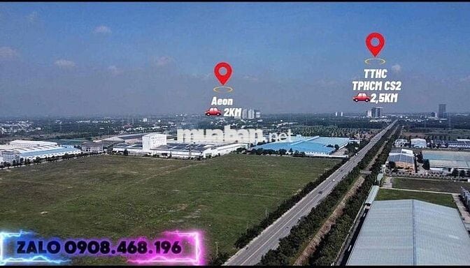 BÁN ĐẤT SÁT KCN SÓNG THẦN 3 - 5X63M SỔ SẴN THỔ CƯ - GIÁ 1Tyxx