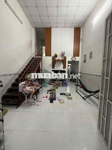 BÁN NHÀ 1 TRỆT 1 LỬNG MẶT TIỀN ĐƯỜNG LÀNG HOA BÀ BỘ