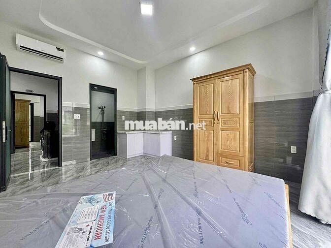 Cho Thuê Căn Hộ Mới Xây 100% DT 25m2 Có Ban Công Ful Nội Thất Q12