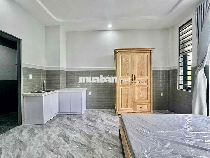 Cho Thuê Căn Hộ Mới Xây 100% DT 25m2 Có Ban Công Ful Nội Thất Q12