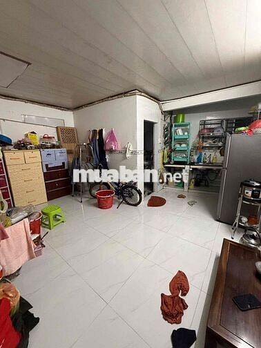 BÁN NHÀ 1 TRỆT 1 LỬNG MẶT TIỀN ĐƯỜNG LÀNG HOA BÀ BỘ