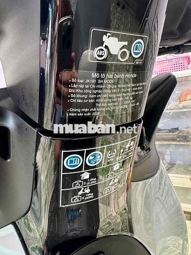 Honda SH Mode ABS 2026 Xám Xi Măng 50km