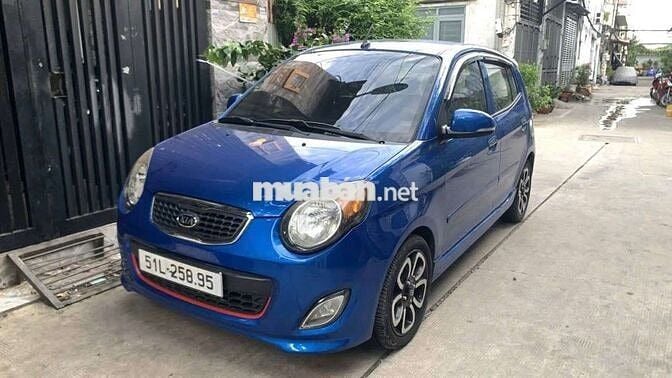 Kia Morning 2010 Xanh 5 chỗ 147779 km