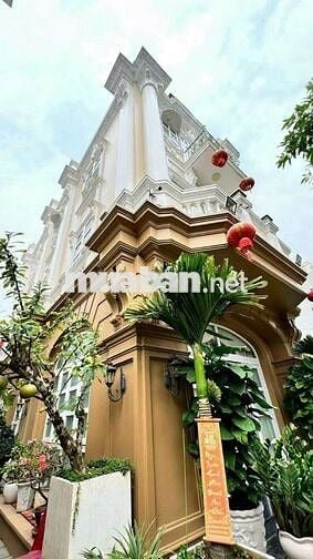 BIỆT THỰ SÂN VƯỜN DT 1000M2, TRỆT, 3 LẦU, 6PN, ĐƯỜNG NHỰA XE TẢI 