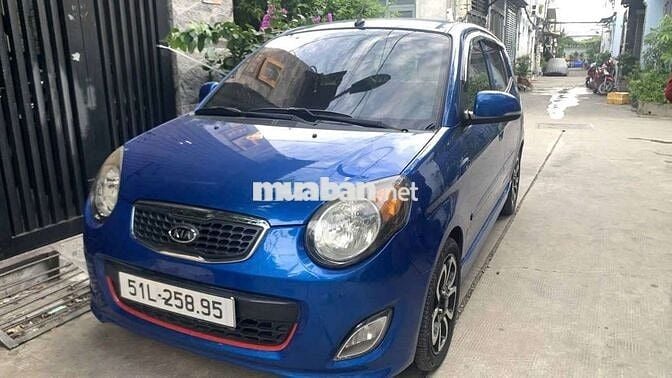 Kia Morning 2010 Xanh 5 chỗ 147779 km