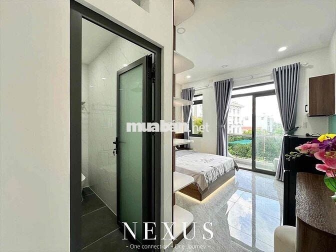 CHO THUÊ CHDV BAN CÔNG FULL NỘI THẤT GẦN ĐẠI HỌC NGUYỄN TẤT THÀNH