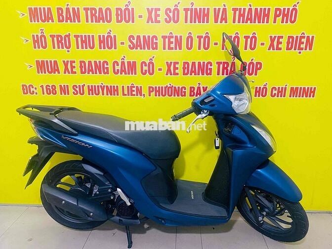 Honda Vision 2022 Khoá Mk hỗ trợ Trả góp