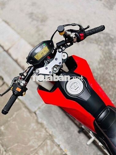 Honda MSX 125cc Đỏ Phanh đĩa -độ Full lùn độ đẹp