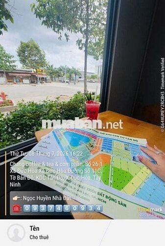 Còn *** lô View hồ 105m2 giá rẻ nhất KDC Tân Đô
