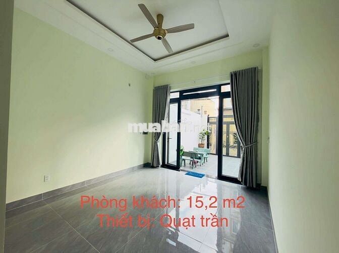 CHO THUÊ NHÀ MỚI TINH ĐƯỜNG NGUYỄN THỊ NHUẦN. 1 TRỆT 2 LẦU, DT 4×25