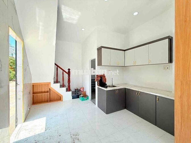 Nhà Mới 1 Lầu Ngay Chợ Kế Mỹ Đường QL50 Vào 300m - Giá Tổng 790Triệu
