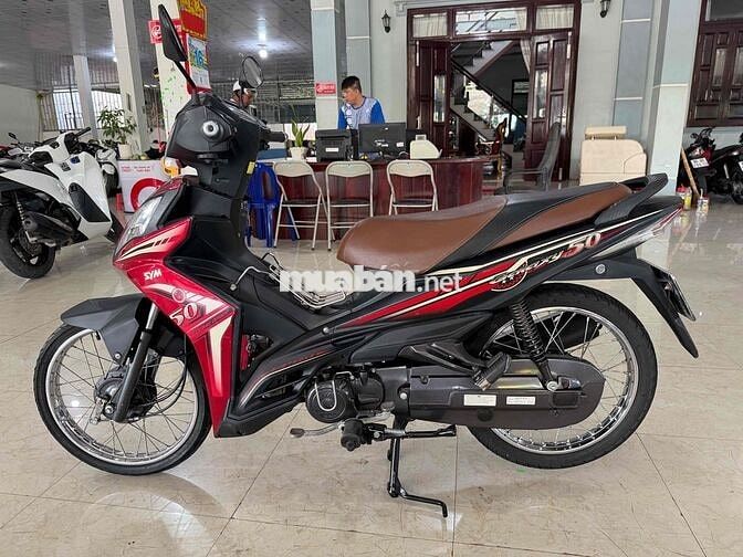 SYM Galaxy 50cc 2021 Đỏ đen