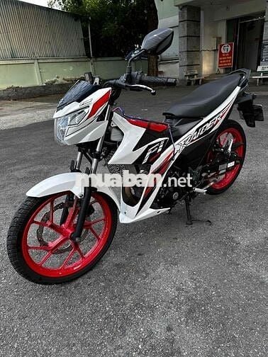 Suzuki Raider 2022 Trắng đỏ Côn tay