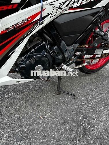 Suzuki Raider 2022 Trắng đỏ Côn tay