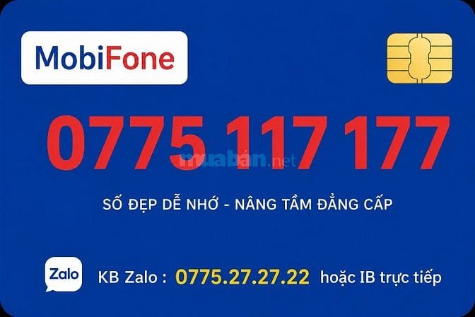 Sim phong thủy, số đẹp, dễ nhớ
