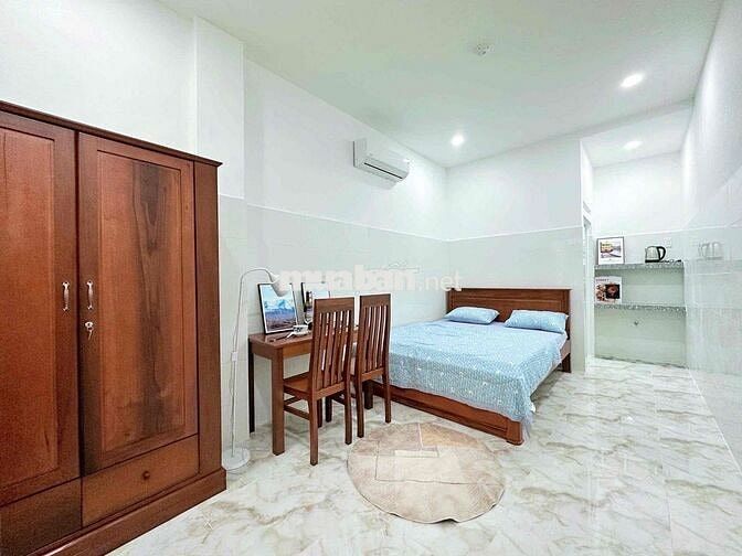 Cho thuê căn hộ Studio Cửa sổ Q8 gần cầu chữ Y, cầu Nguyễn Văn Cừ