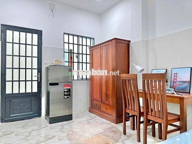 Cho thuê căn hộ Studio Cửa sổ Q8 gần cầu chữ Y, cầu Nguyễn Văn Cừ